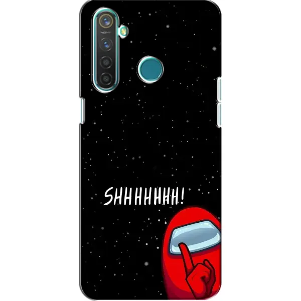 Чехол с рисунком «SHHHHH» для Realme 5 Чехол с рисунком «SHHHHH» для Realme 5