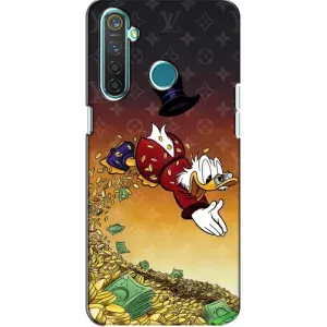 Силиконовый чехол для Realme 5 (Скрудж Луи Виттон)