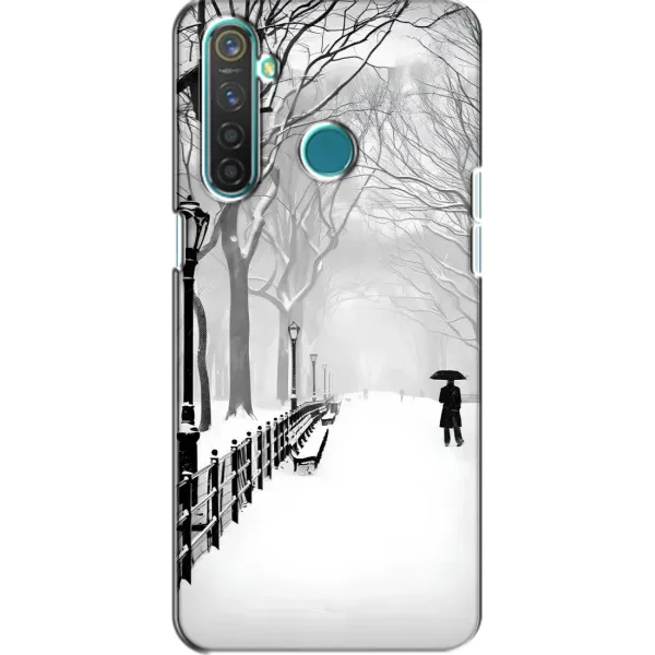Чехол с рисунком «Снегом замело» для Realme 5