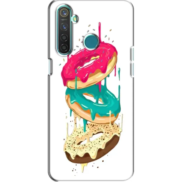Чехол с рисунком «Сочные пончики» для Realme 5 Чехол с рисунком «Сочные пончики» для Realme 5