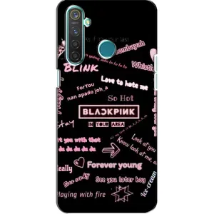 Чохли з картинкою для Realme 5 (Стиль блекпінг)