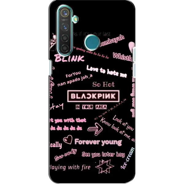 Чехол с рисунком «Стиль блэкпинг» для Realme 5