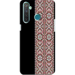 Силиконовый Чехол на Realme 5 с картинкой Вышиванки (Стильная вишиванка)