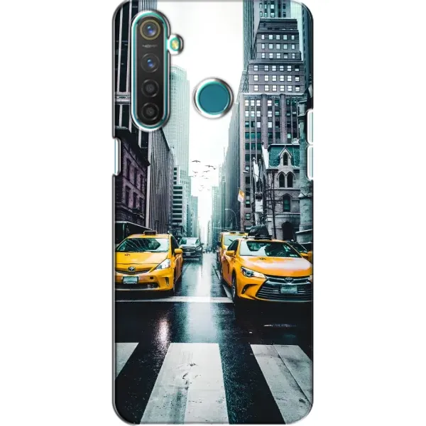 Чехол с рисунком «Такси» для Realme 5