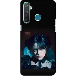 Чехлы с принтом Уэнсдей на Realme 5 (Танец Уэнсдей)