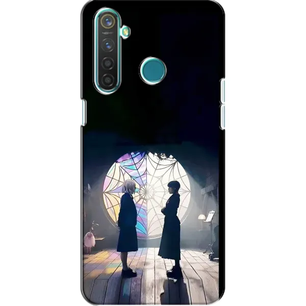 Чехол с рисунком «Уэнсдей и Энди» для Realme 5