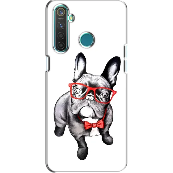 Чехол с рисунком «В очках» для Realme 5 Чехол с рисунком «В очках» для Realme 5
