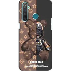 Силиконовый чехол для Realme 5 (Медмедь Луи Виттон)