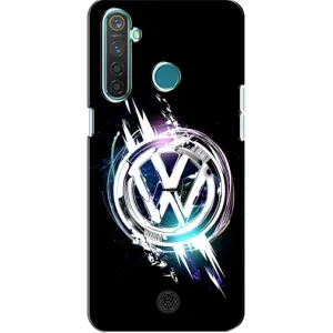 Чохол "Фольксваген" для Realme 5 (Volkswagen на чорному)