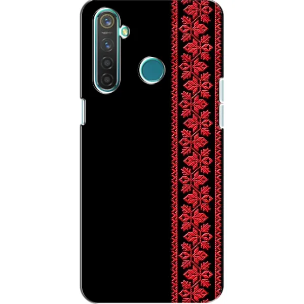 Чехол с рисунком «Вышиванка на черном» для Realme 5 Чехол с рисунком «Вышиванка на черном» для Realme 5