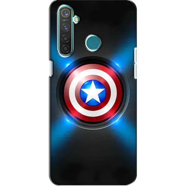 Чехол с рисунком «Яркий Щит Капитана» для Realme 5 Чехол с рисунком «Яркий Щит Капитана» для Realme 5