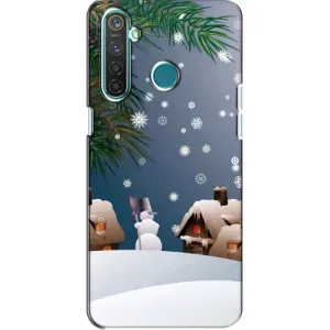 Чехлы на Новый Год Realme 5 (Зима)