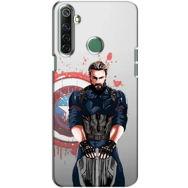 Чехол с рисунком «Арт капитан» для Realme 6i