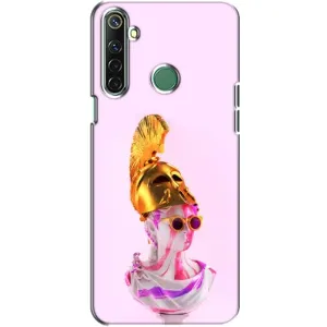 Чехол с Прикольным принтом на Realme 6i (АРТ Статуя)