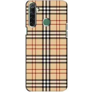 Чехол с Брендами одежды на Реалми 6i (Burberry стиль)