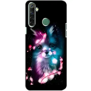 Чохол з Лисичкою для Realme 6i (Чорна лисиця)