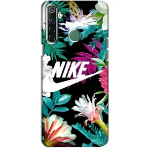Силіконовый Чохол на Realme 6i з картинкою НАЙК (Квітковий Nike)