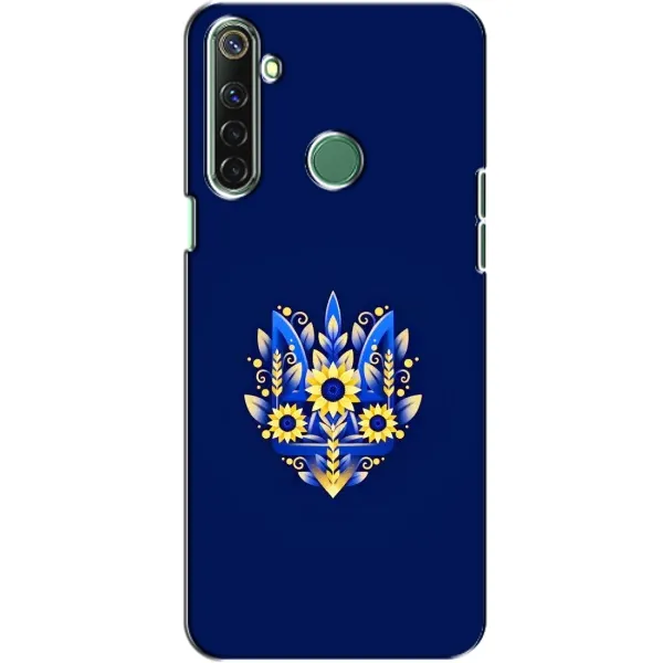 Чехол с рисунком «Цветущий Герб» для Realme 6i