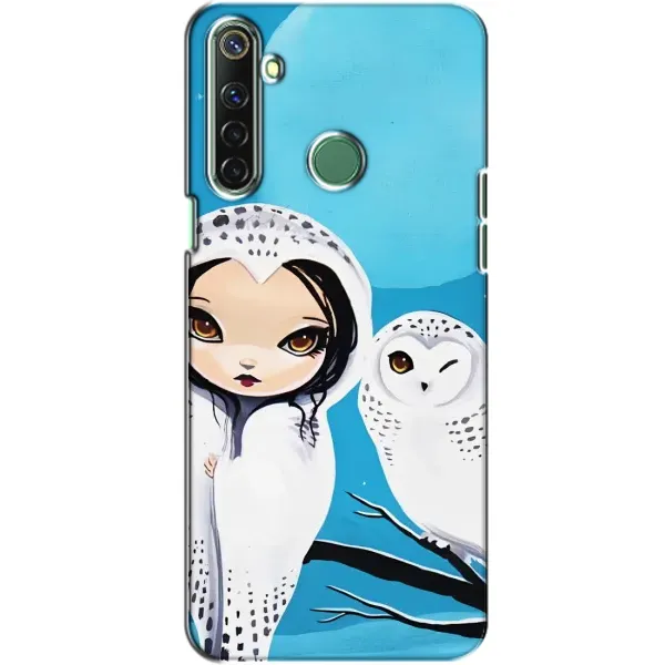 Чехол с рисунком «Девочка Сова» для Realme 6i Чехол с рисунком «Девочка Сова» для Realme 6i