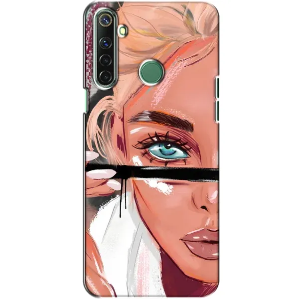 Чехол с рисунком «Девушка и ресницы» для Realme 6i Чехол с рисунком «Девушка и ресницы» для Realme 6i