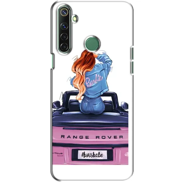 Чехол с рисунком «Девушка на машине» для Realme 6i Чехол с рисунком «Девушка на машине» для Realme 6i