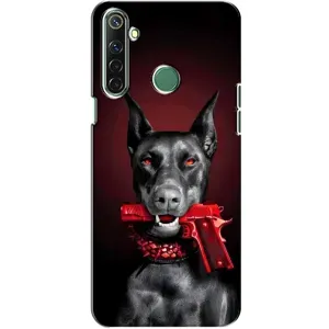 Чохол ДОБЕРМАН для Realme 6i (Доберман злий)