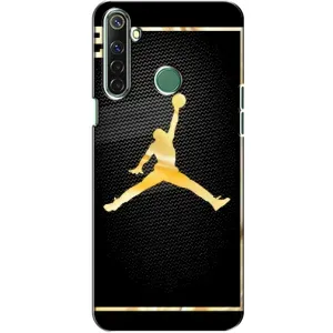 Силиконовый Чехол Nike Air Jordan на Реалми 6i (Джордан 23)