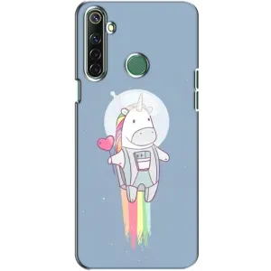 Чохол Unicorn на Realme 6i (Єдинорог космонавт)