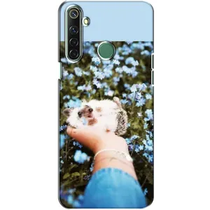 Чохли з зображенням різних тварин на Realme 6i (Їжачок в руці)
