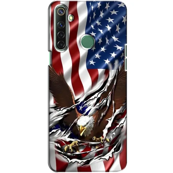 Чехол с рисунком «Флаг USA» для Realme 6i Чехол с рисунком «Флаг USA» для Realme 6i