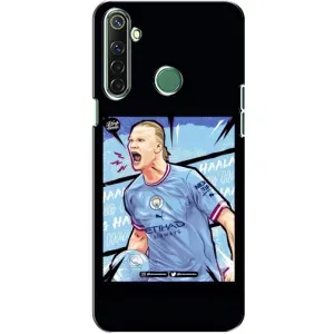 Чехлы с принтом для Realme 6i Футболист (гол Эрлинг Холланд)