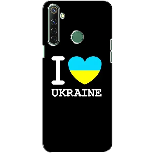 Чехол с рисунком «I Love Ukraine» для Realme 6i Чехол с рисунком «I Love Ukraine» для Realme 6i