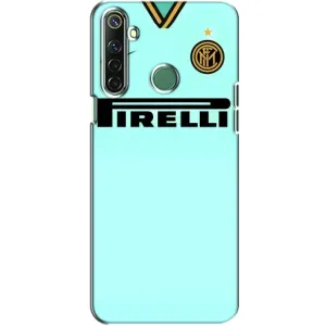 Силиконовые Чехлы принт Футбол на Realme 6i (Inter)