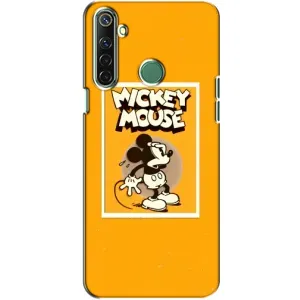 Чехлы с принтом Микки Маус на Realme 6i (Испуганный Микки)