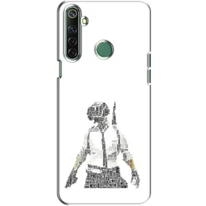 Чохол з картинкою "Герой Pubg" на Realme 6i (З літер)