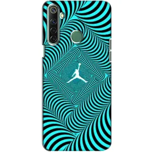 Силиконовый Чехол Nike Air Jordan на Реалми 6i (Jordan)