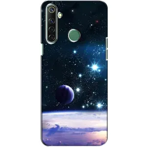 Чохол (ТПУ) з планетами на Realme 6i (Космічний вид)