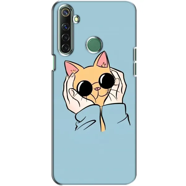 Чехол с рисунком «КОТИК в очках» для Realme 6i Чехол с рисунком «КОТИК в очках» для Realme 6i