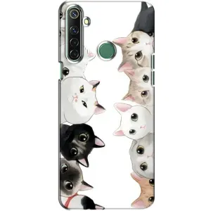 Силіконовий чохол з котиком для Realme 6i (Коти)