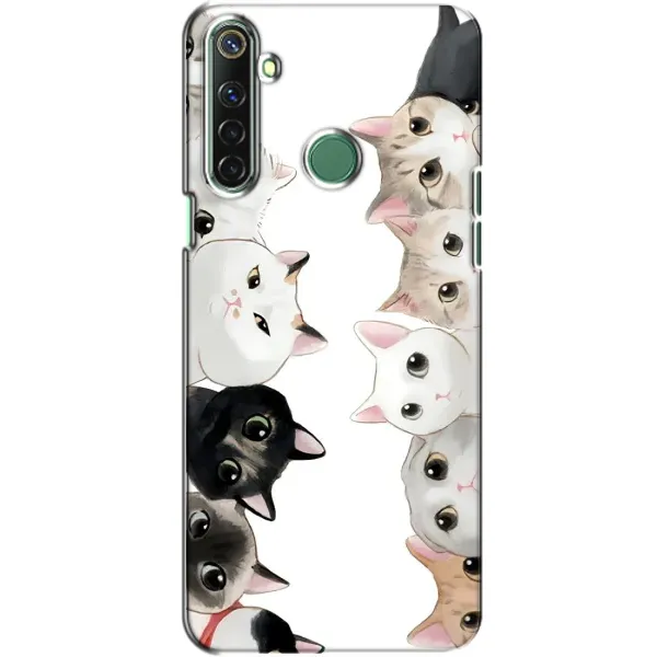 Чехол с рисунком «Коты» для Realme 6i