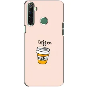Чехол с изображением вкусной еды для Realme 6i (Кружка кофе)