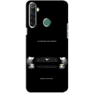 Чехлы с тематикой "Крутые машины" на Realme 6i (Черный Land Rover)
