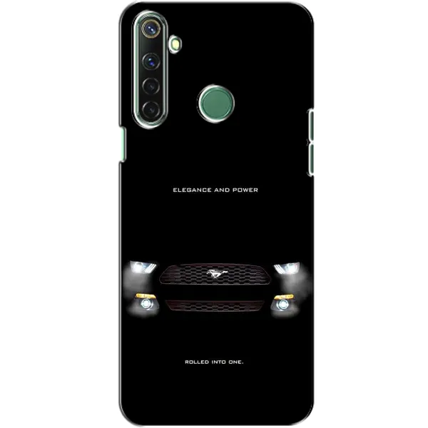 Чехол с рисунком «Черный Land Rover» для Realme 6i