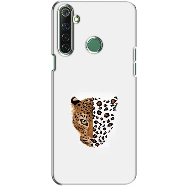 Чехол с рисунком «Леопард на белом» для Realme 6i Чехол с рисунком «Леопард на белом» для Realme 6i