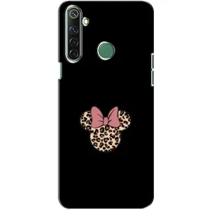 Чехол с леопардовым принтом на Realme 6i (Леопардовая Минни)