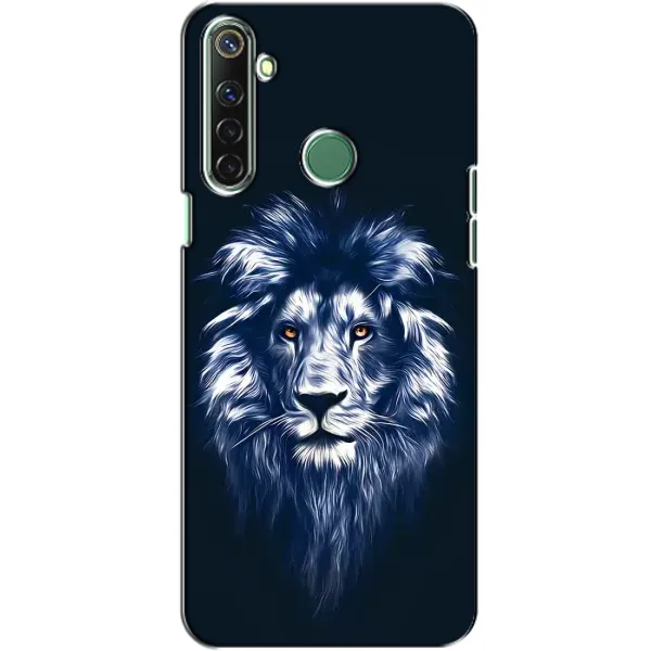 Чехол с рисунком «Лев - синий» для Realme 6i Чехол с рисунком «Лев - синий» для Realme 6i