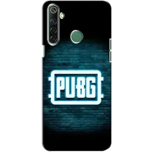 Чохол (TPU) з картинкою "Лого Пабг" на Реалмі 6i (Лого PUBG)