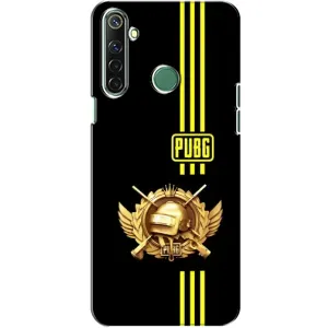 Чохол (TPU) з картинкою "Лого Пабг" на Реалмі 6i (Логотип PUPG)
