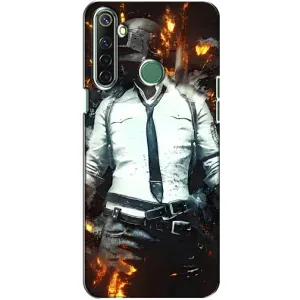 Чохол з картинкою "Герой Pubg" на Realme 6i (Man Пубг)