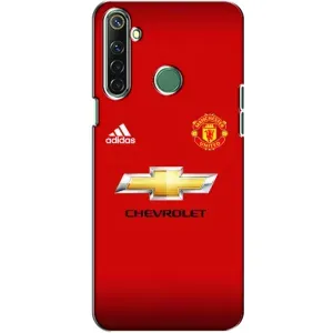 Силиконовые Чехлы принт Футбол на Realme 6i (Man United)